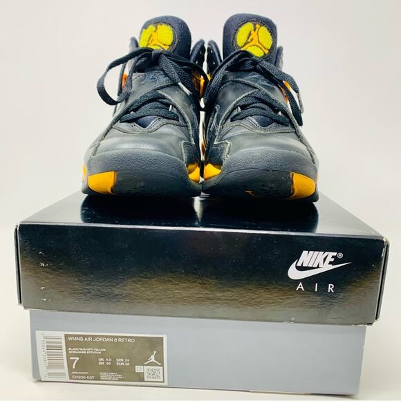 Jordan 8 Retro 'Taxi' CI1236-007 Womens Size 7 Mens Size 6.5 - Picture 11 of 15